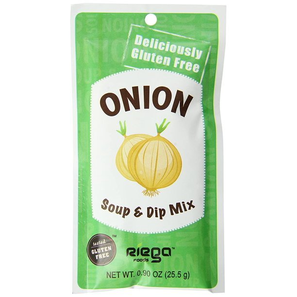 Riega Gluten Free Onion Soup and Dip Mix, 0.90 Ounce (Pack ...