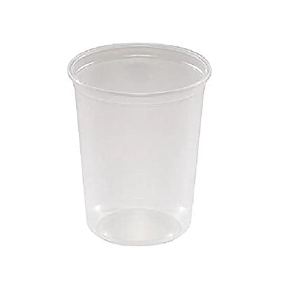 SafePro 32HDB, 32 Oz Clear Plastic Soup / Food Containers with Lids ...