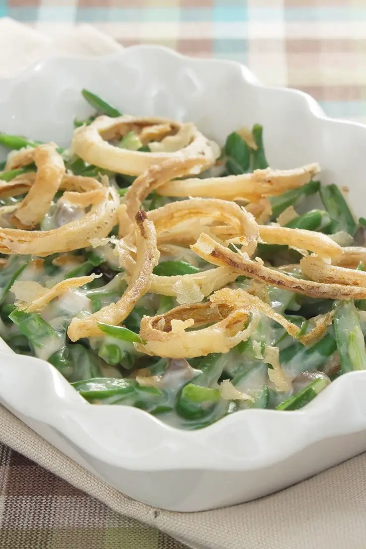 Slow Cooker Green Bean Casserole Side Dish Recipe with ...