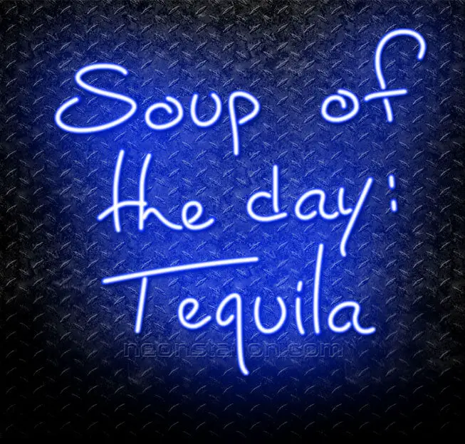 Soup Of The Day: Tequila Neon Sign For Sale // Neonstation