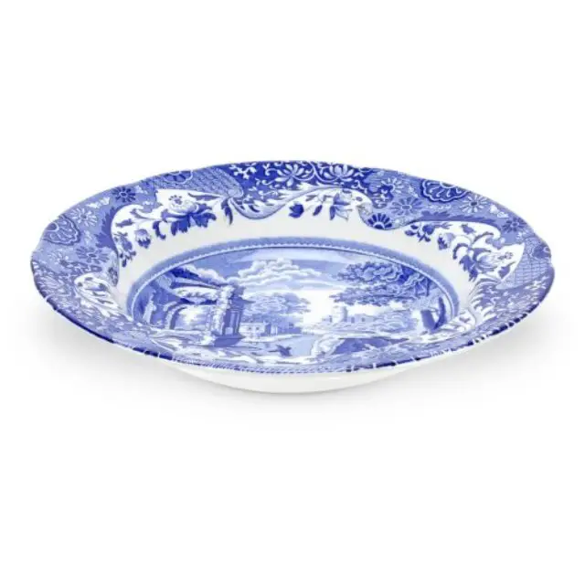 spode blue italian soup bowl, set of 4