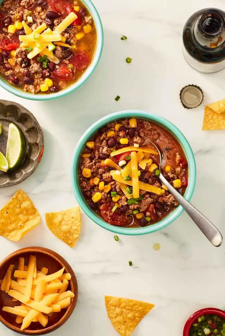 Taco Soup with Ranch