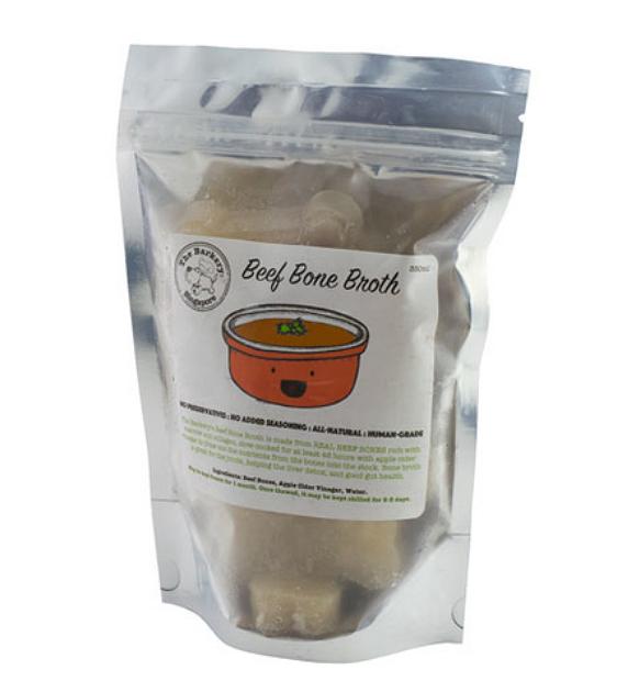The Barkery All Natural Beef Frozen Bone Broth For Dogs ...