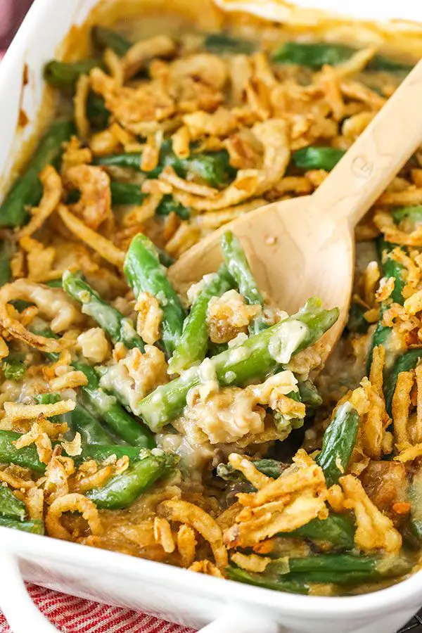 This Classic Green Bean Casserole is made with cream of ...