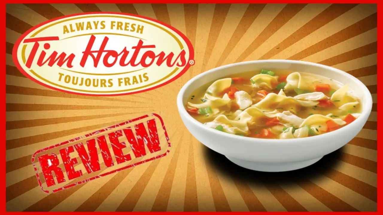 Tim Horton Chicken Noodle Soup Review