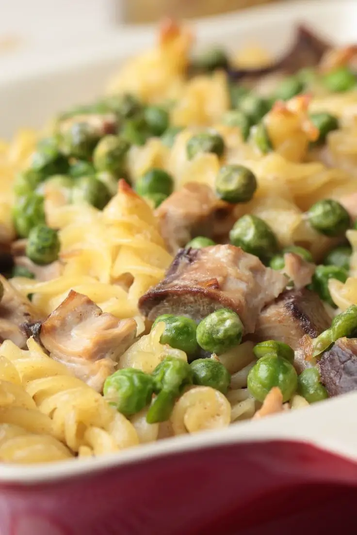 Tuna Mushroom Casserole Comfort Food Recipe with condensed ...