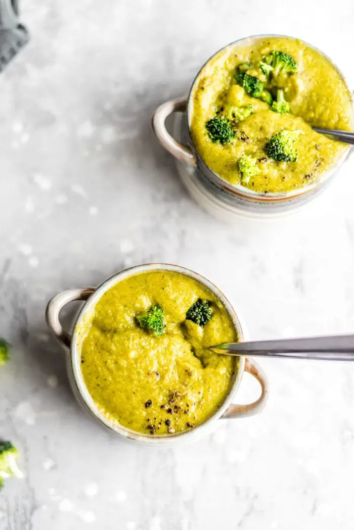 Vegan Cream of Broccoli Soup Recipe
